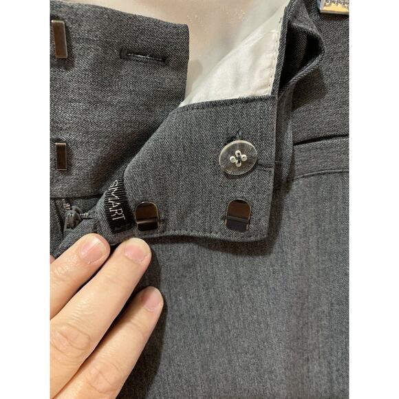 Maurice’s Dress Pants Womens 3/4R Grey Stretch Dress Slacks Trousers - Picture 6 of 11